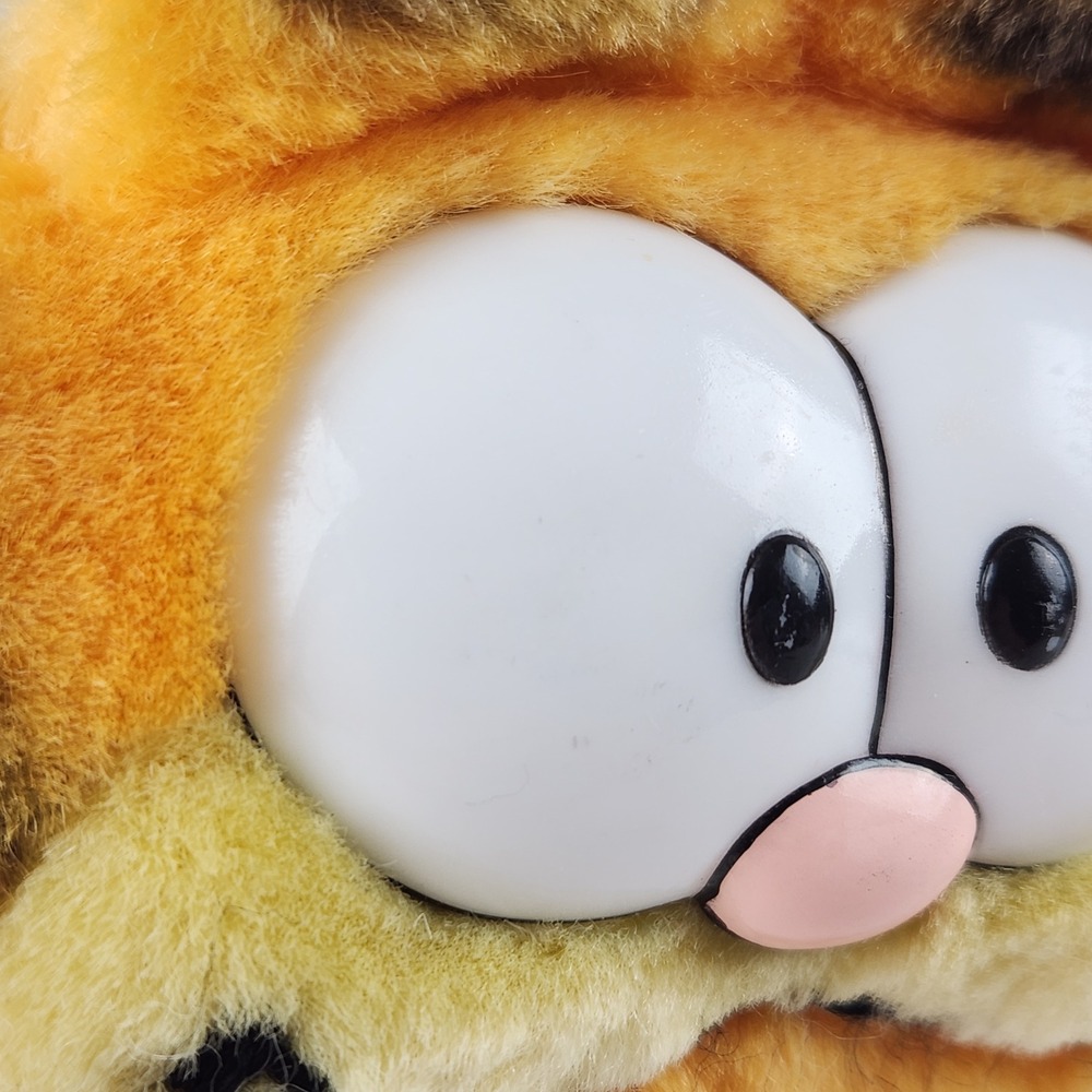 Vintage 1981 Dakin Garfield Plush Valentine Heart Bouquet Anniversary - Picture 6 of 10